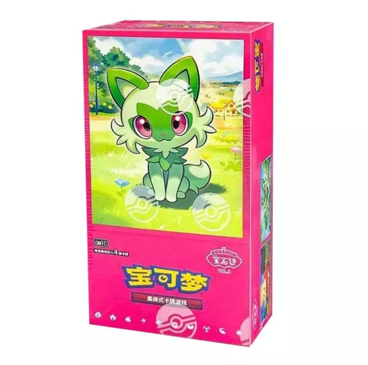 Pokemon Gem Booster Box Volume 1 Simplified Chinese